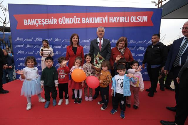 BÜYÜKŞEHİR’DEN BİR GÜNDÜZ BAKIMEVİ DE BAHÇEŞEHİR MAHALLESİ’NE